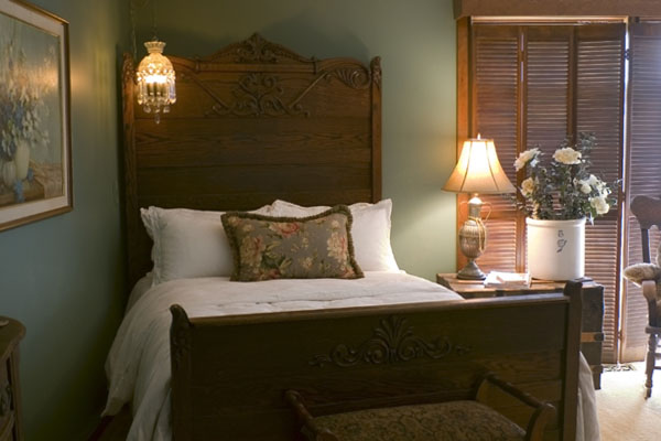 Sypialnia w stylu barokowym 